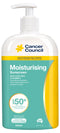 Cancer Council 500 g Moisturising SPF50+ Twin Pack