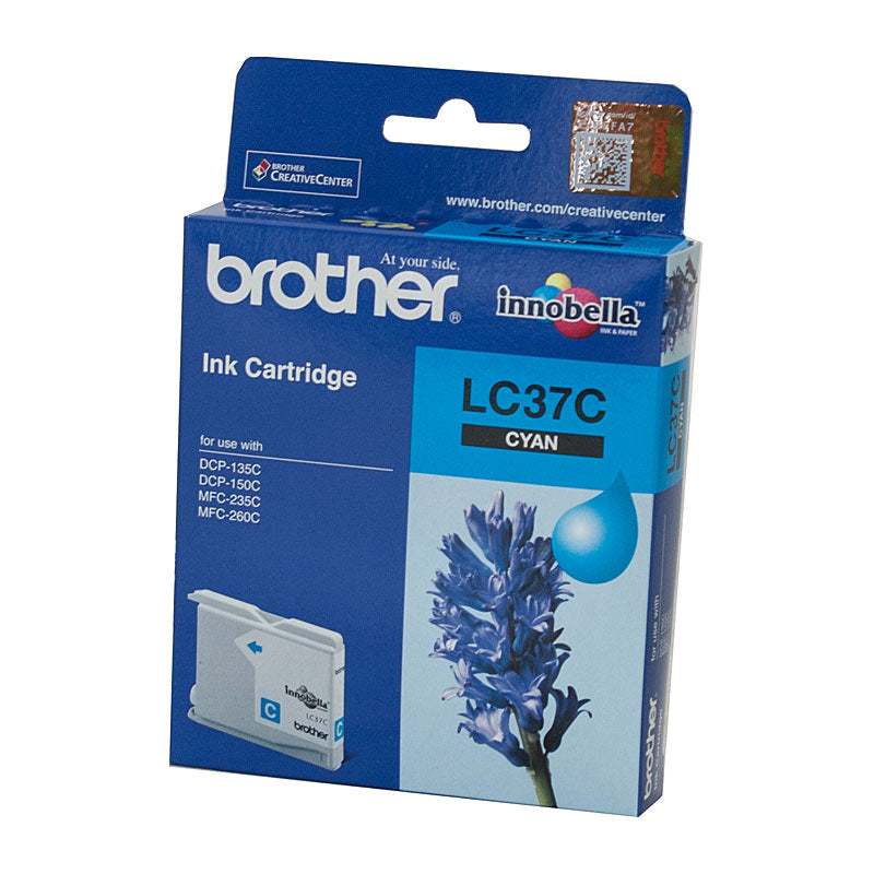 Brother LC37 Cyan Ink Cart