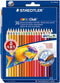 PENCIL COLOURED STAEDTLER NORIS AQUARELL 36's