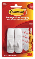 HOOKS COMMAND SELF ADHESIVE MEDIUM 17001