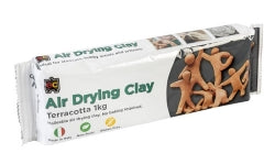 CLAY MODELLING EC 1KG AIR DRYING TERRACOTTA