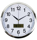 CLOCK ITALPLAST 36CM WALL WITH LCD