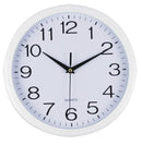 CLOCK ITALPLAST 43CM WALL WHITE