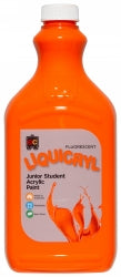 PAINT EC 2L FLUORESCENT LIQUICRYL JUNIOR ACRYLIC ORANGE