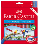 PENCIL COLOURED FABER-CASTELL RED RANGE WATERCOLOUR PK48