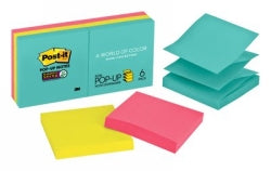 NOTES SUPER STICKY POP UP POST-IT 76X76MM R330-6SSMIA MIAMI PK6