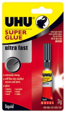 GLUE UHU SUPER GLUE 3ML