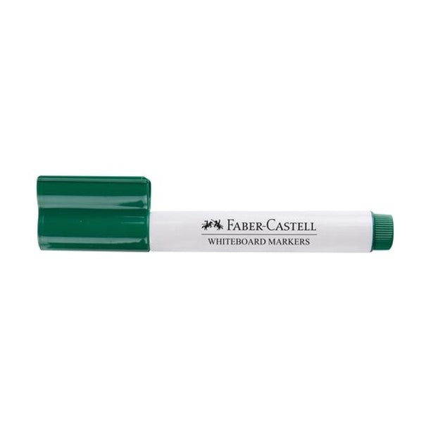 MARKER WHITEBOARD FABER-CASTELL CONNECTOR GREEN BX10