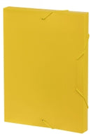 Document Box Marbig A4 Yellow