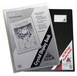 Display Book Colby A3 254a3 Crystal Fixed 12p