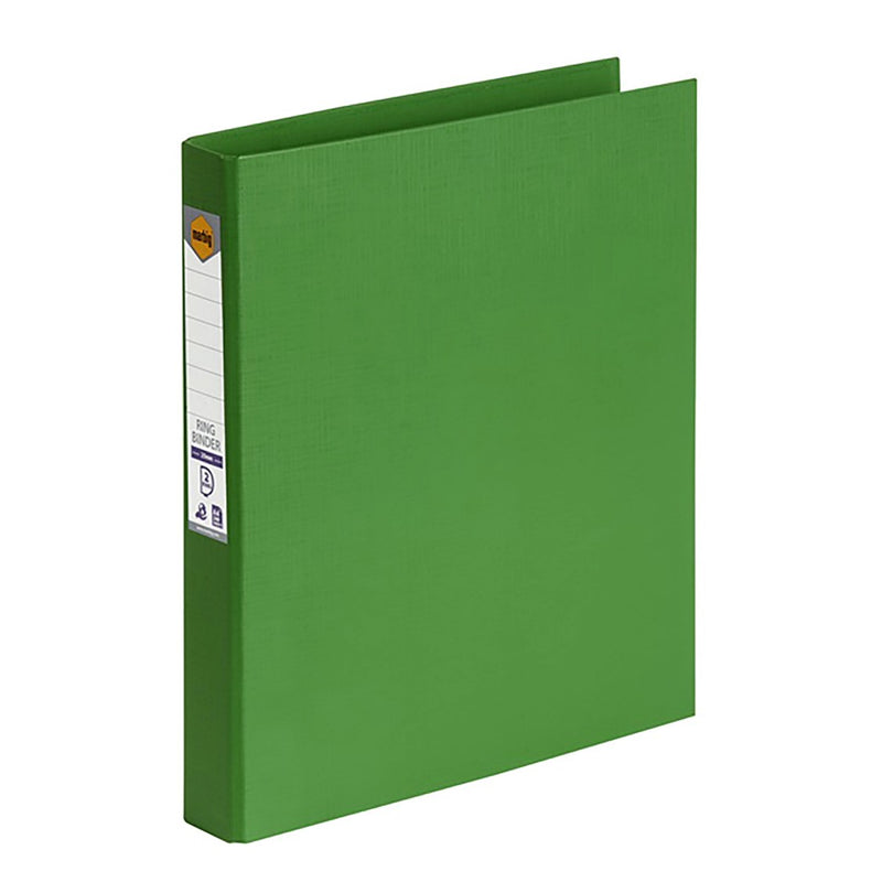 BINDER MARBIG A4 PE 2 D-RING 25MM GREEN