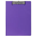 CLIPFOLDER MARBIG A4 PE PURPLE