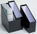 Magazine Holder Marbig Simple Storage Black Set 3