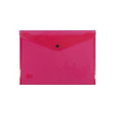 DOCUMENT FOLDER BANTEX A4 BUTTON RED