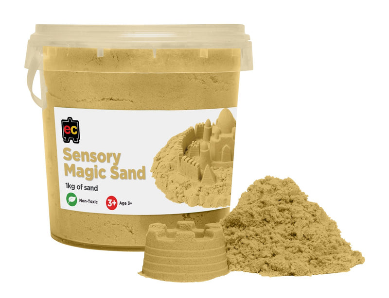 Sensory Sand Ec 1kg Magic Natural