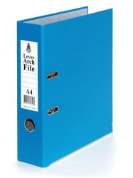 Lever Arch File Sovereign A4 Pvc Spring Blue