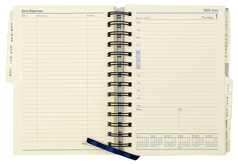 DIARY REFILL 2023 DEBDEN 1140.CRF A5 ELITE COMPACT DTP