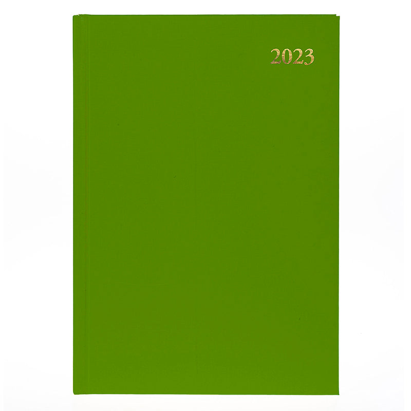 DIARY 2023 COLLINS ESSA41.52 A4 ESSENTIAL DTP GREEN