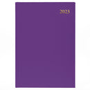 DIARY 2023 COLLINS ESSA43.55 A4 ESSENTIAL WTV PURPLE