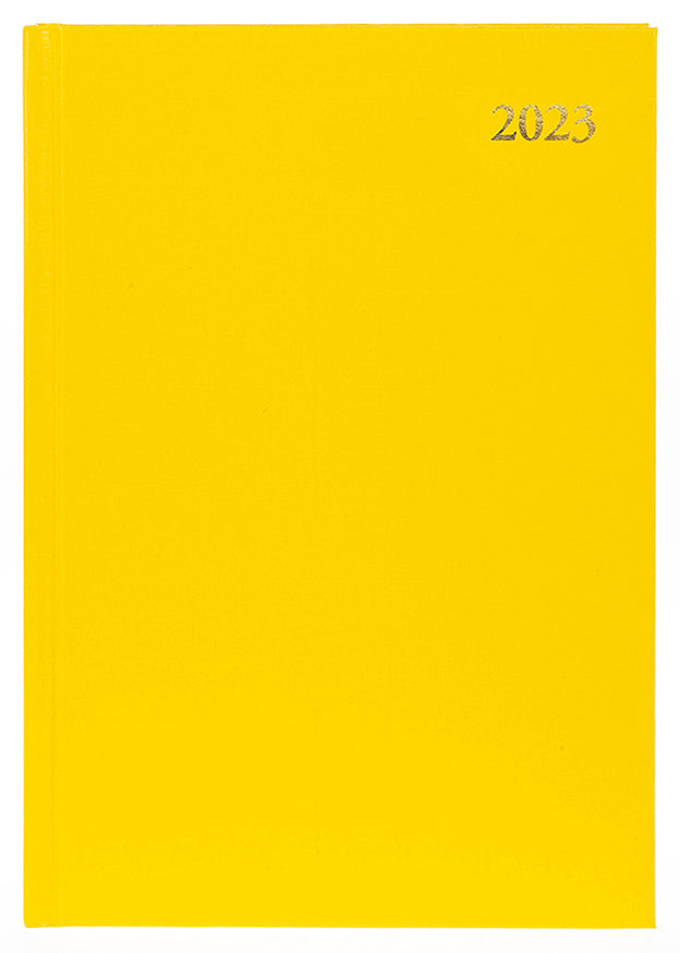 DIARY 2023 COLLINS ESSA43.45 A4 ESSENTIAL WTV YELLOW