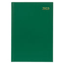 DIARY 2023 COLLINS ESSA51.52 A5 ESSENTIAL DTP GREEN