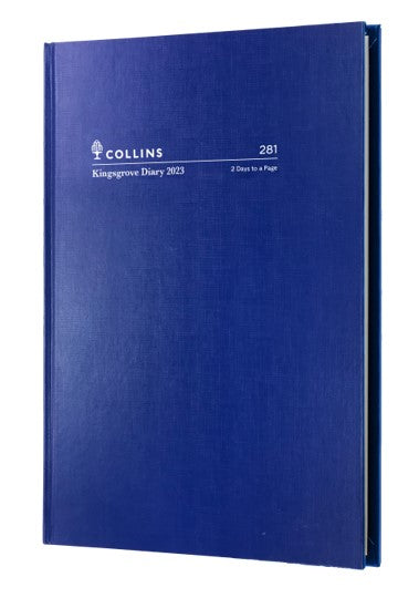 DIARY 2023 COLLINS CL41.99 A4 LEGACY DTP BLACK