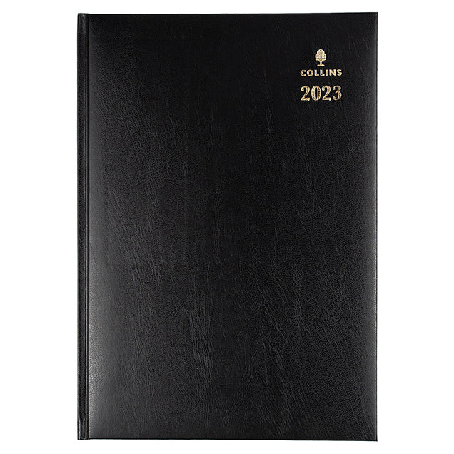 DIARY 2023 COLLINS 144.P99 A4 STERLING DTP BLACK