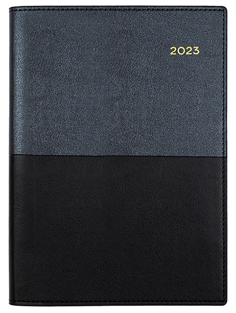 DIARY 2023 COLLINS 385.V99 A5 VANESSA WTV BLACK