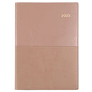 DIARY 2023 COLLINS 385.V49 A5 VANESSA WTV ROSE GOLD