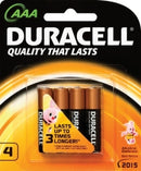 BATTERY DURACELL ALK AAA 4