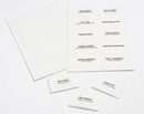 NAME BADGE REXEL INSERTS PK250